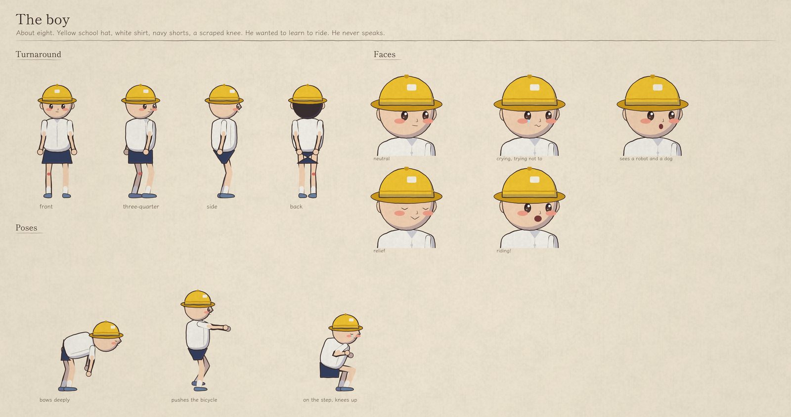 The boy sheet